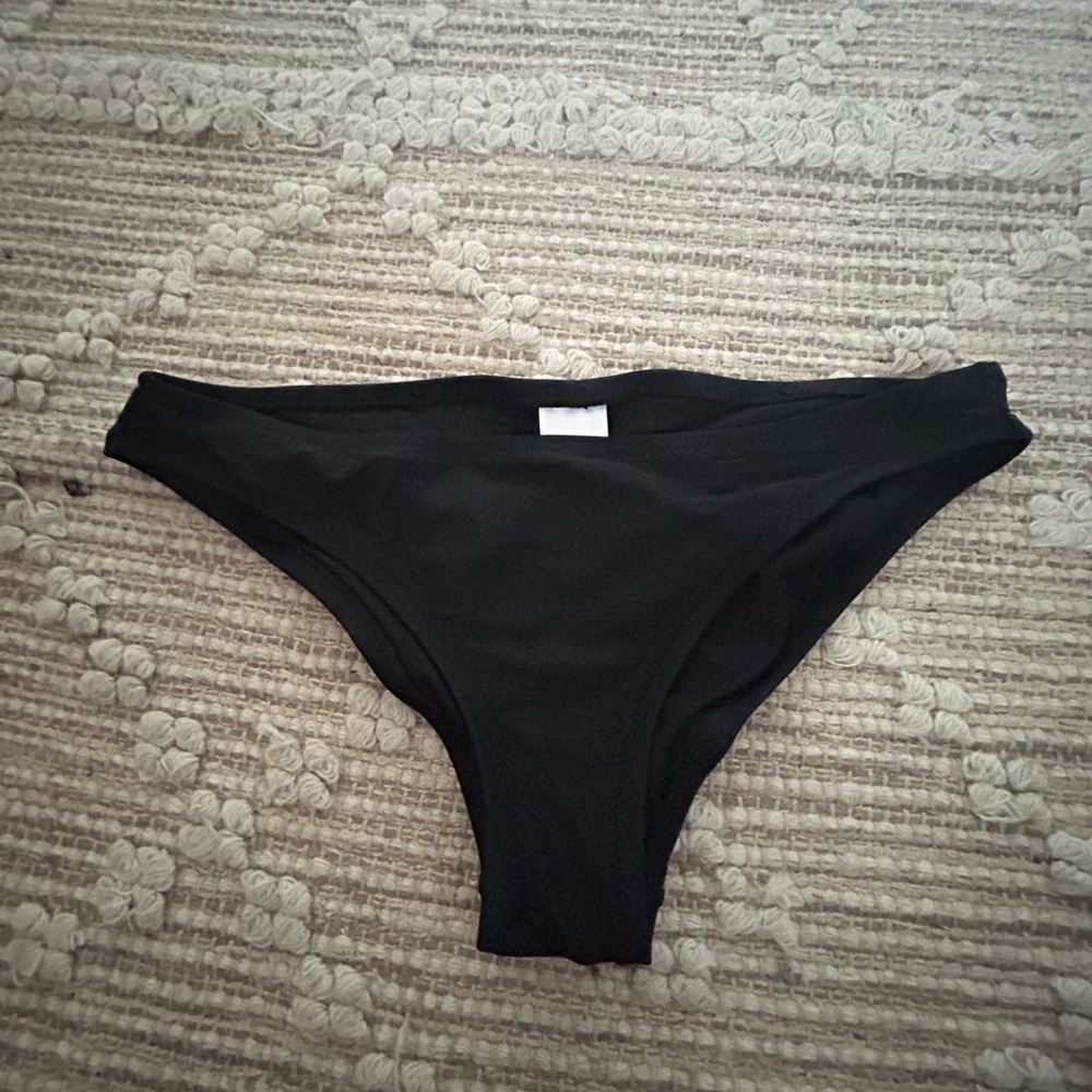 Black bikini bottoms
